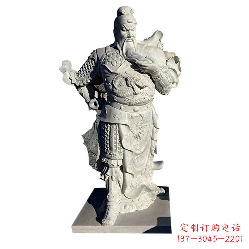 湖南武财神关羽石雕