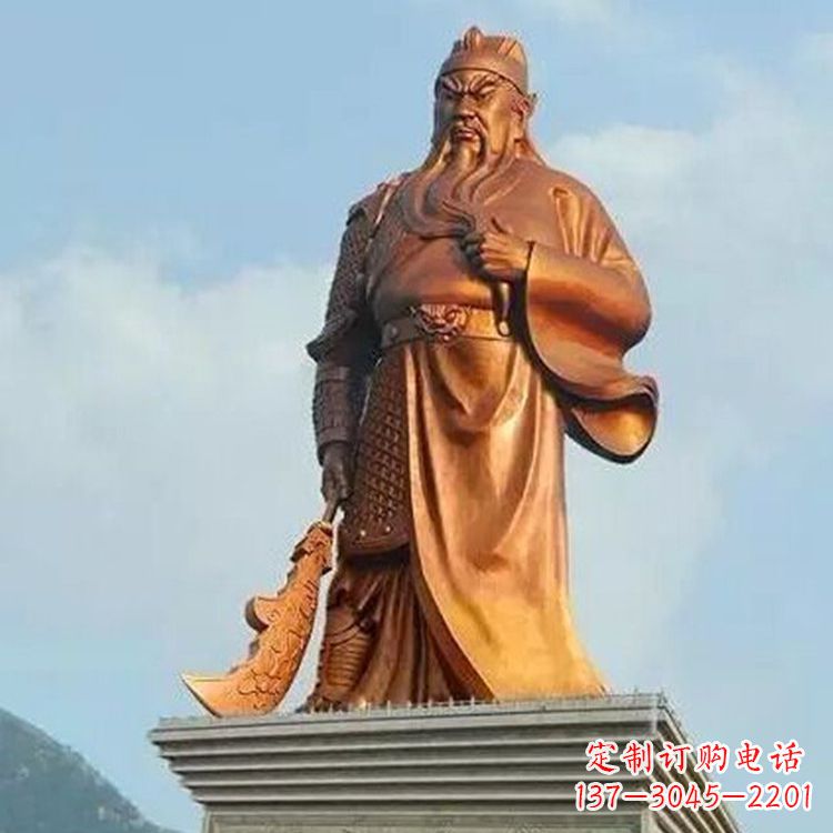 湖南武圣关公雕像