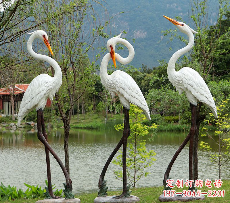 湖南仙鹤的雕塑