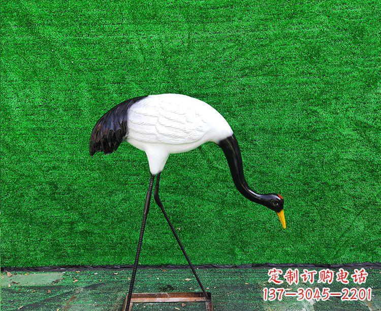 湖南仙鹤头雕塑