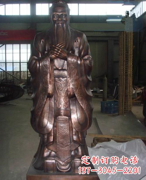 湖南先师孔子雕塑