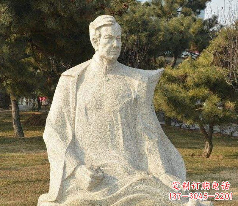 湖南冼星海音乐名人石雕
