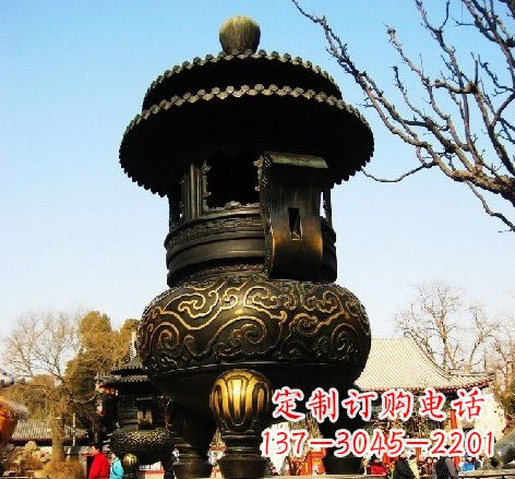 湖南香炉铜雕塑