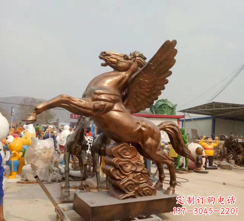 湖南祥云飞马铜雕