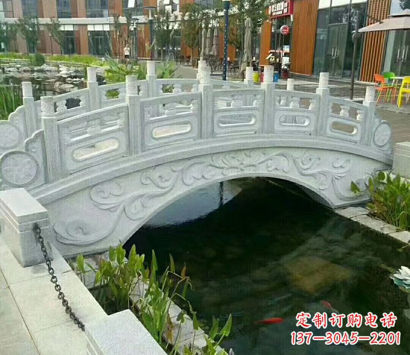 湖南小区景观石桥栏杆