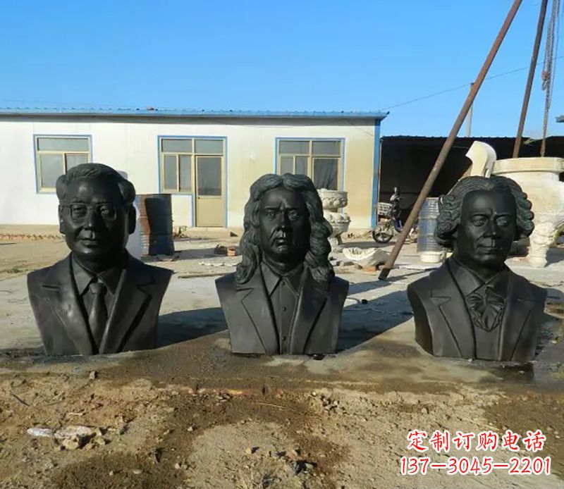 湖南校园名人铜雕