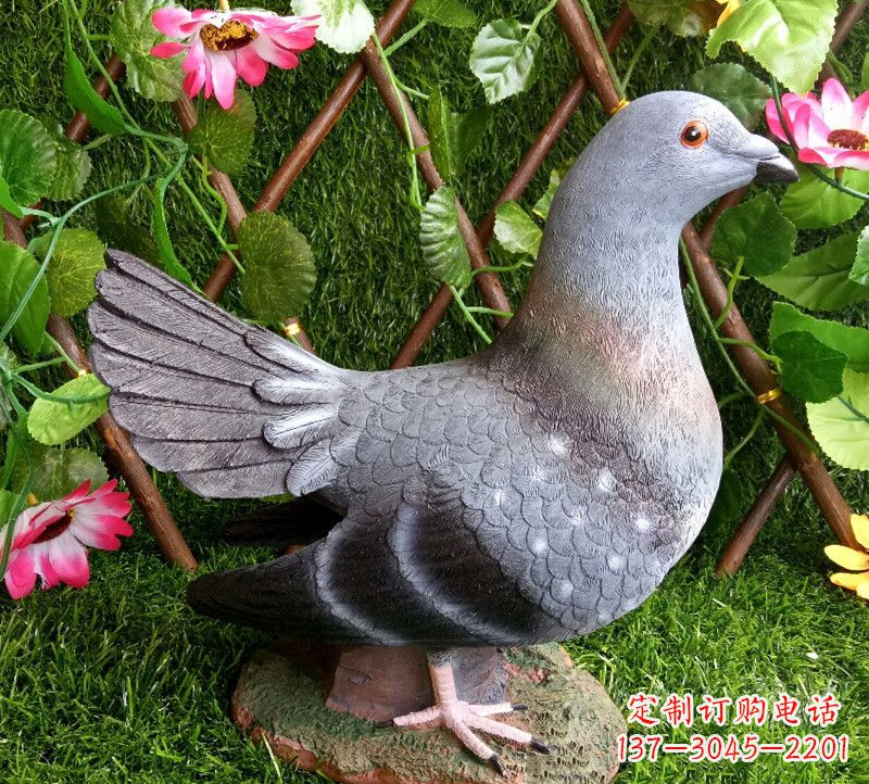 湖南学生和平鸽雕塑