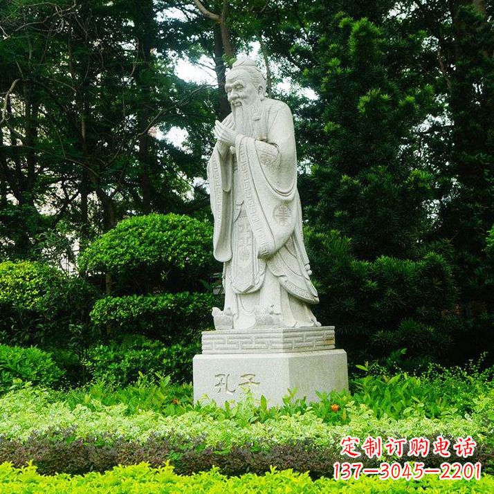 湖南学校名人铜像雕塑 孔子铜像雕塑