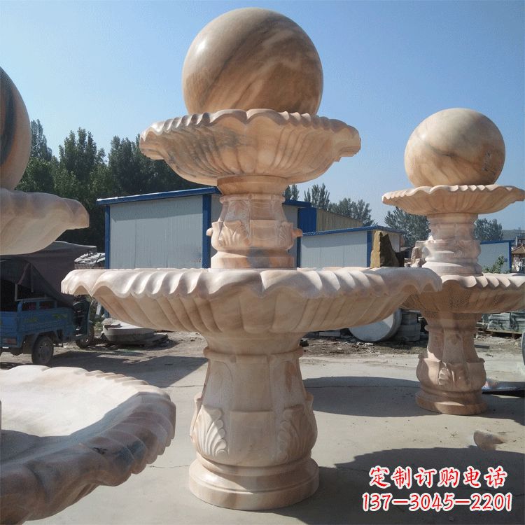 湖南一米的喷泉石雕