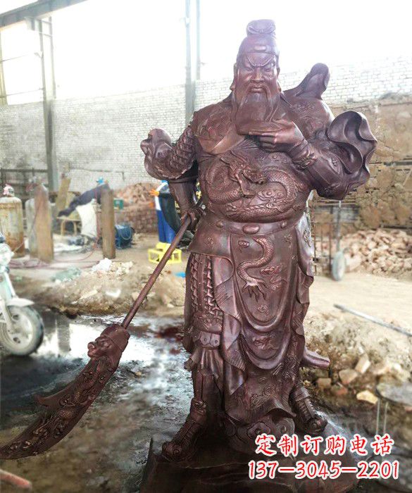 湖南义薄云天关公像