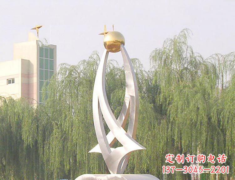 湖南园林不锈钢创意书籍雕塑