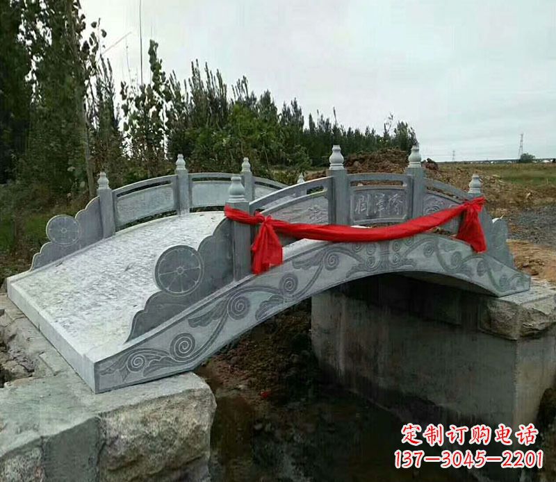 湖南园林仿古石拱桥景观雕塑