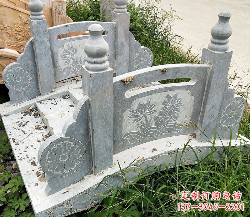 湖南园林仿古石栏板景观石雕_1 (2)