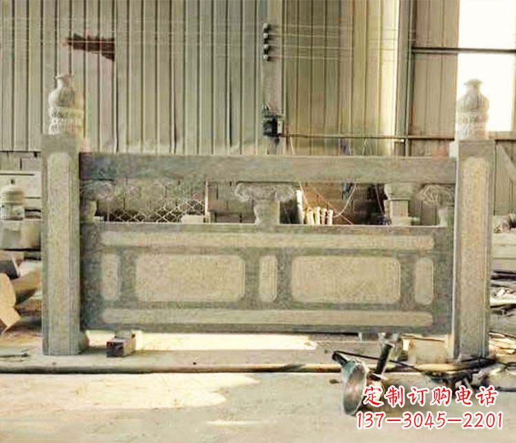 湖南园林仿古石栏板景观石雕