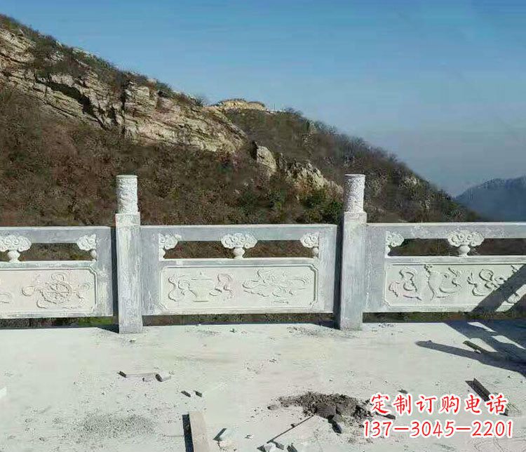 湖南园林仿古石栏板景观石雕_2 (3)