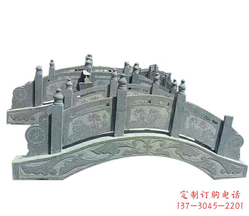 湖南园林仿古石栏板景观石雕_2