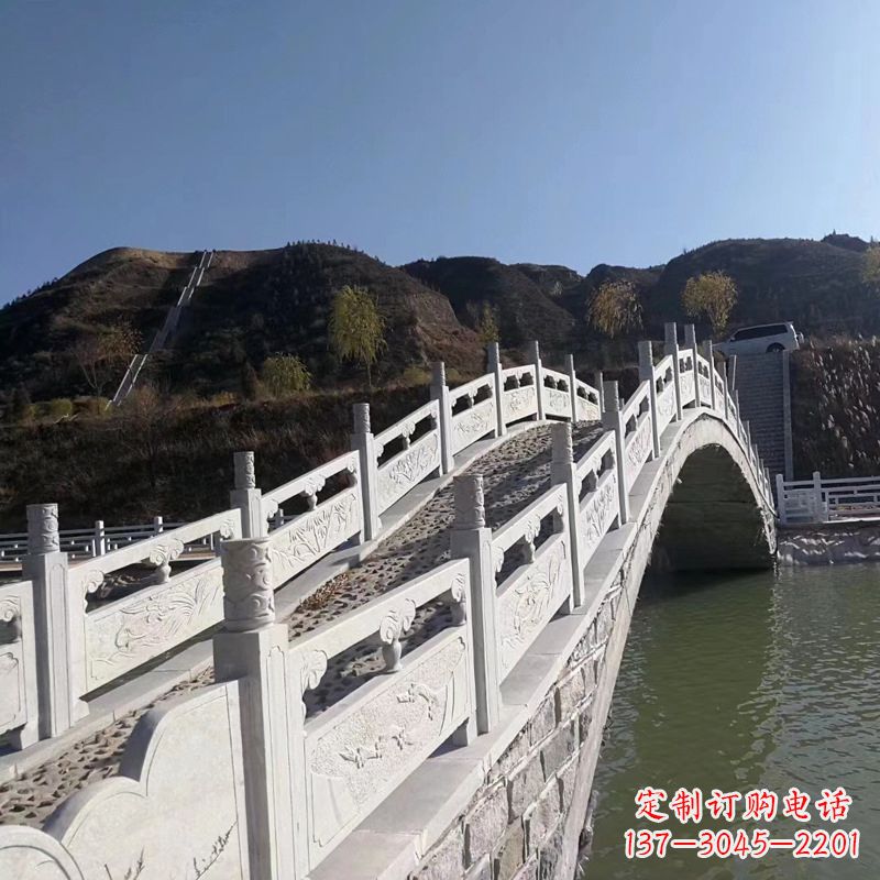 湖南园林景点石雕桥栏板
