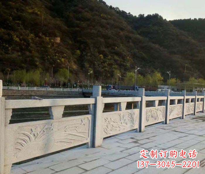 湖南园林景观大理石浮雕栏板