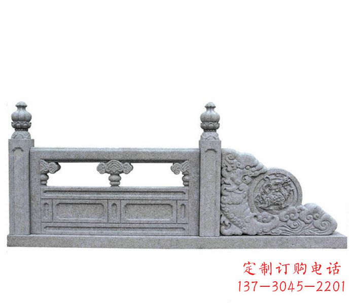 湖南园林景观大理石栏板雕塑 (2)