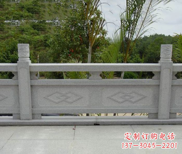 湖南园林景观大理石栏板雕塑 (3)