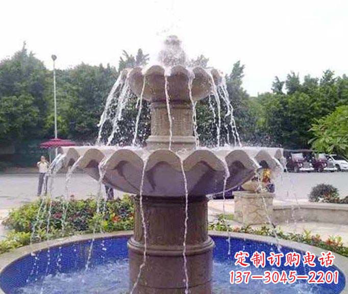 湖南园林景观大理石喷泉石雕