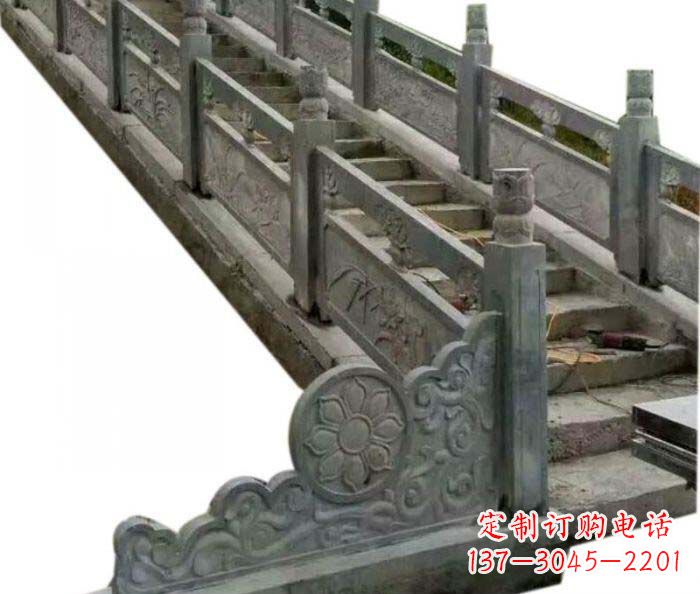 湖南园林景观仿古石雕栏板 (4)