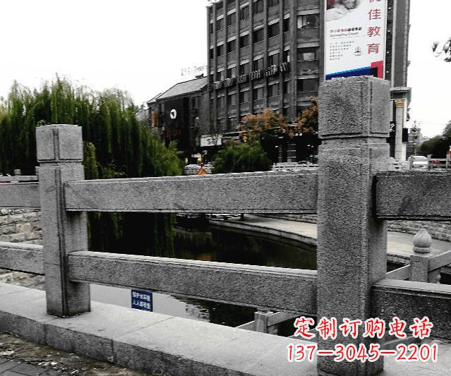 湖南园林景观仿古石雕栏板 (9)