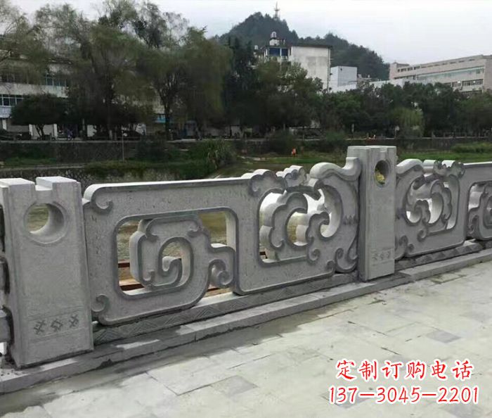 湖南园林景观仿古石雕栏板_1