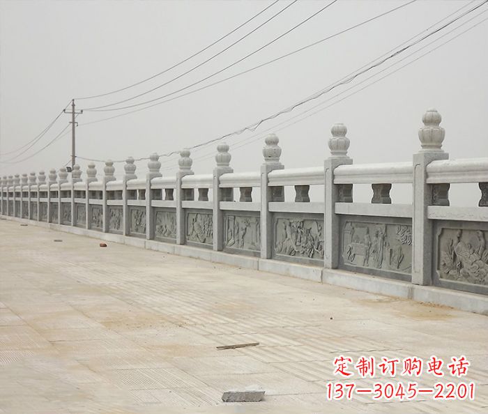 湖南园林景观仿古石雕栏板_2