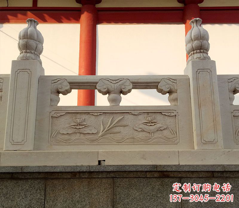 湖南园林石浮雕栏板景观石雕 (2)