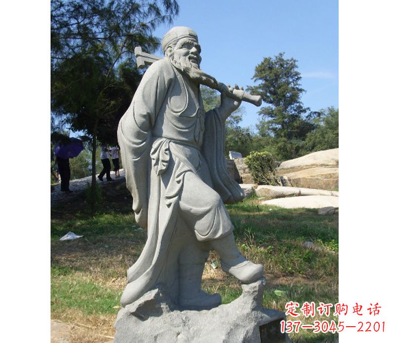 湖南张果老八仙雕塑