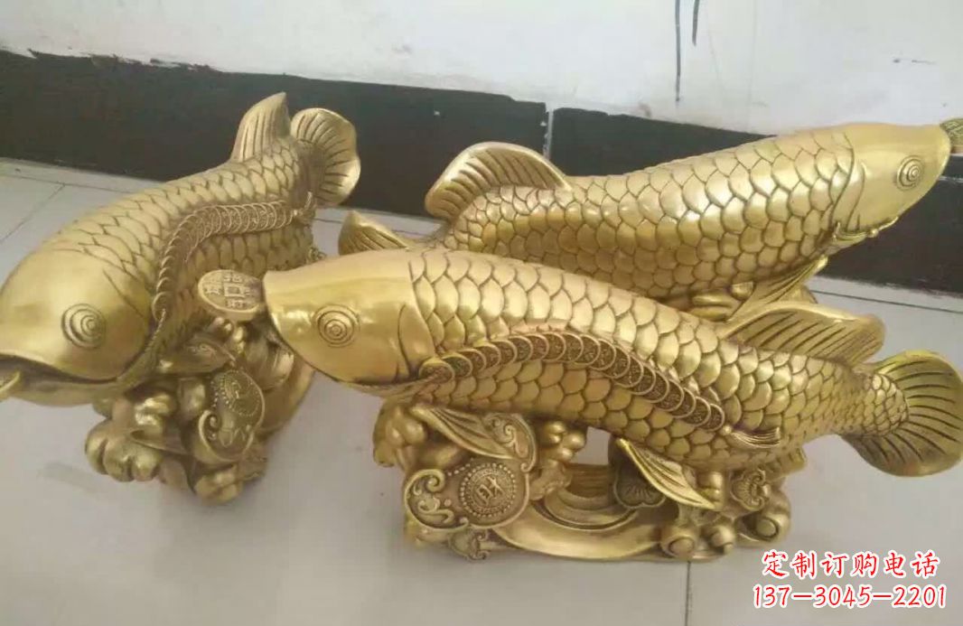 湖南招财金龙鱼雕塑