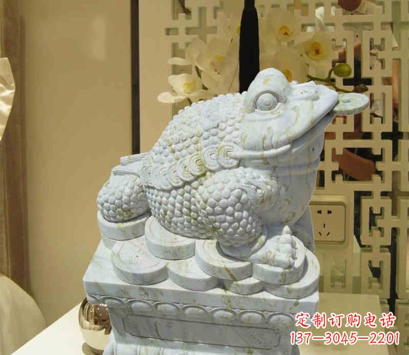 湖南招财神兽金蟾石雕