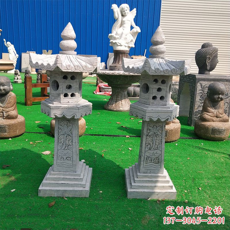 湖南中式大理石灯笼