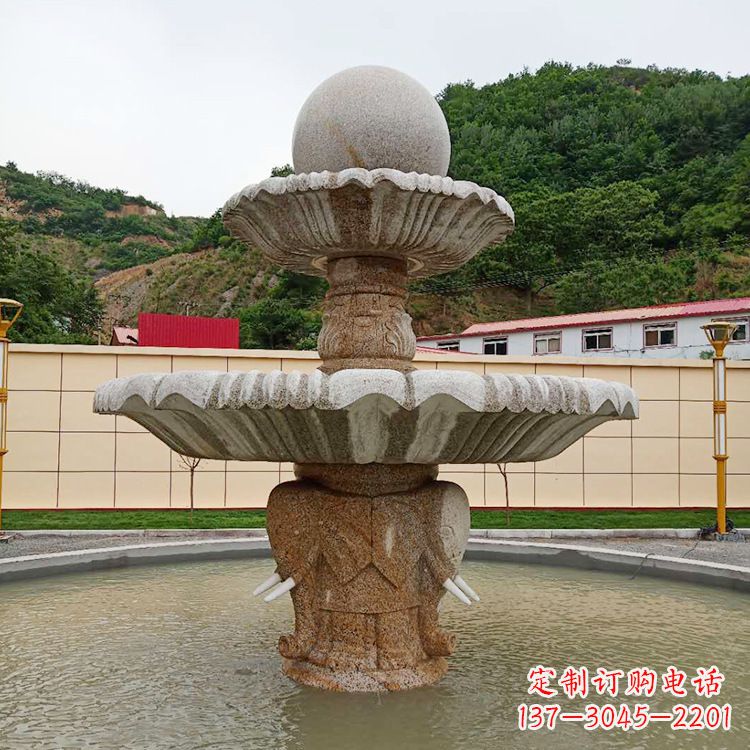 湖南中式喷泉石雕