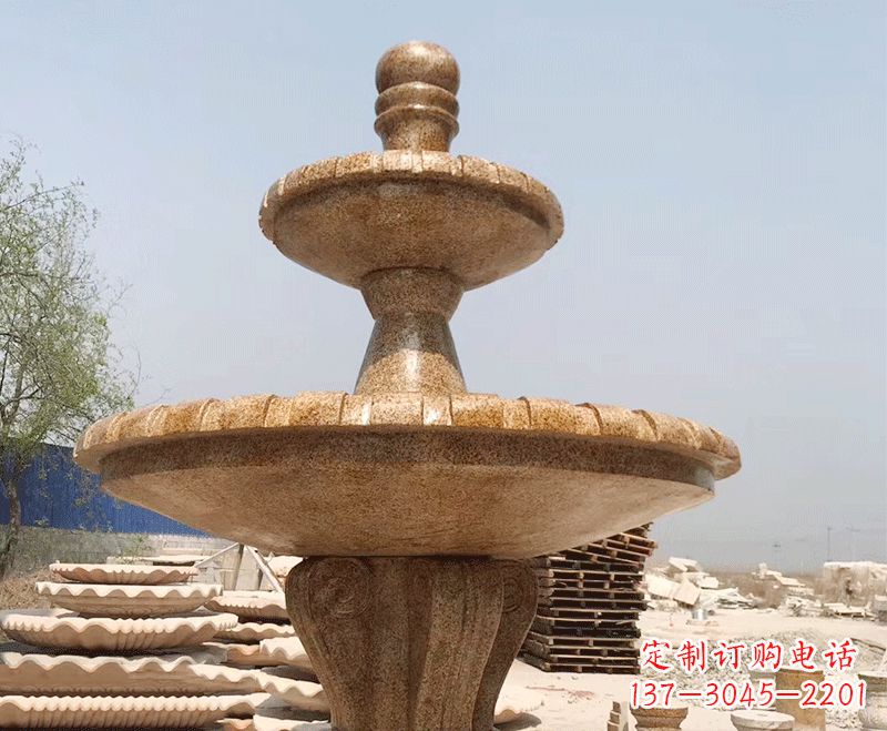 湖南中式石雕喷泉