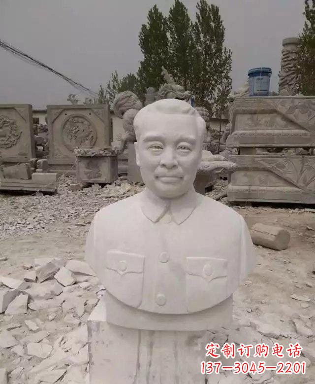 湖南周恩来头像石雕