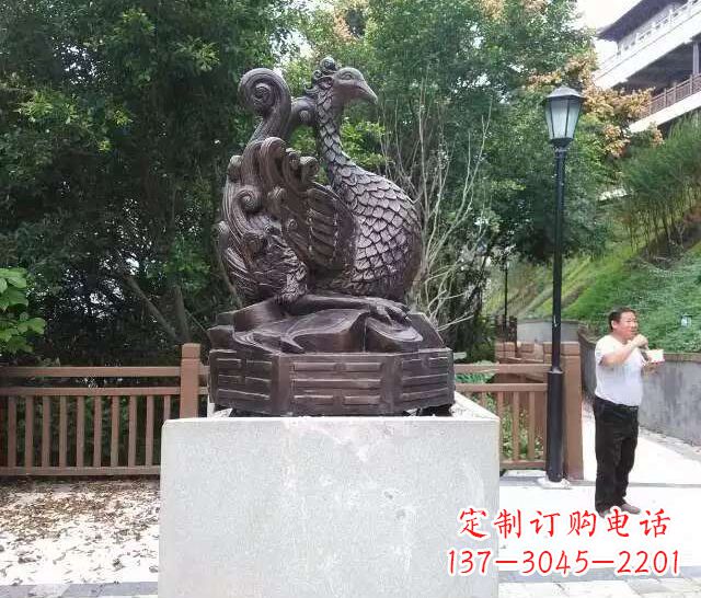湖南朱雀神兽雕塑