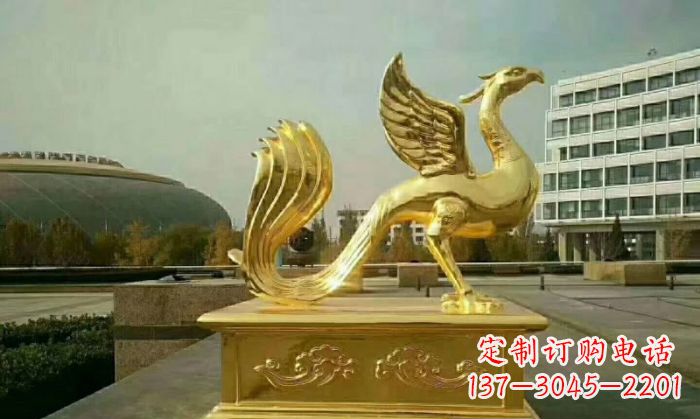 湖南朱雀铜雕