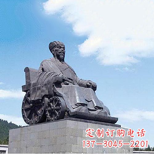 湖南诸葛亮雕像-三国著名人物历史名人雕塑