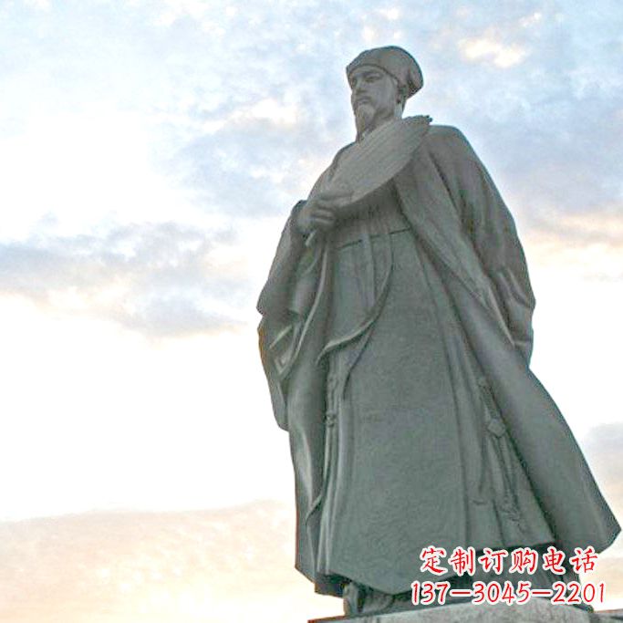湖南诸葛亮雕塑-三国著名历史人物雕像