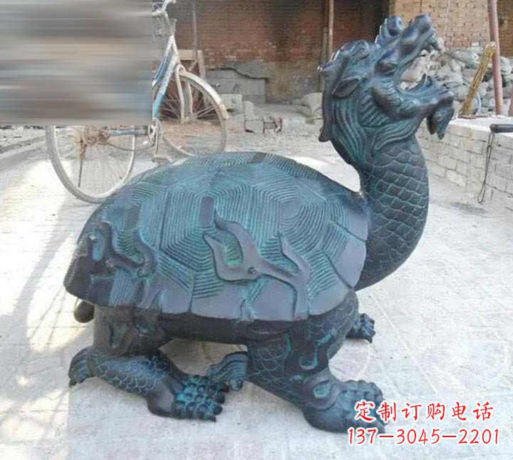 湖南铸铜龙龟雕塑222