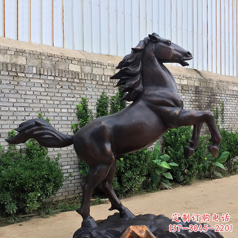 湖南铸铜马儿雕塑