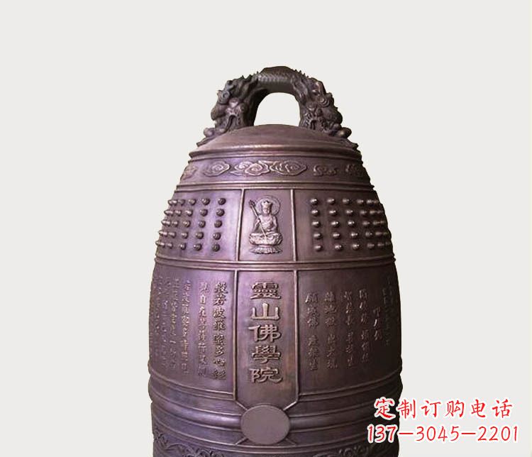 湖南铸铜寺庙铜钟