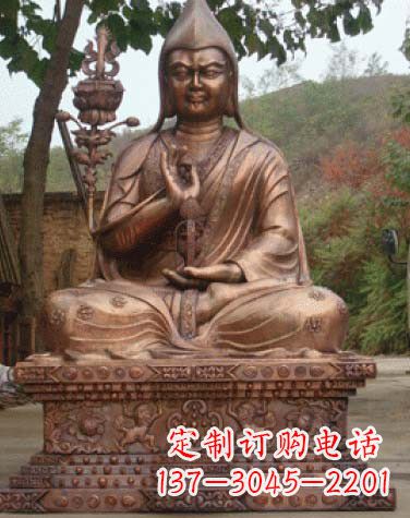 湖南紫铜佛像雕塑